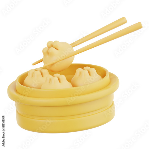 Dimsum 3D Icon