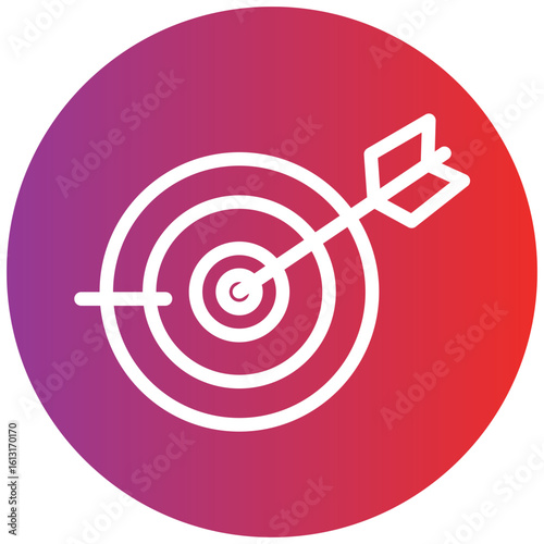 Target line icon style