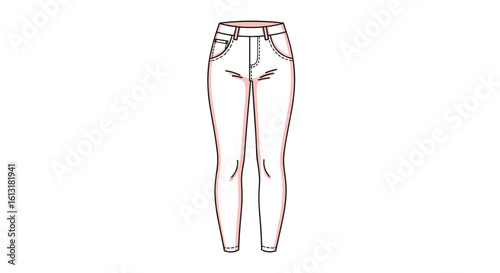 Comfortable Stretch Denim Pants for Everyday Wear and Fashionable Outfits
