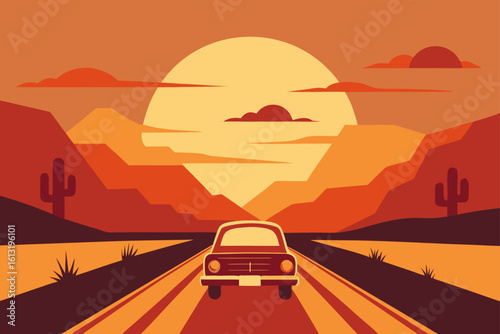 vintage roadtrip glow