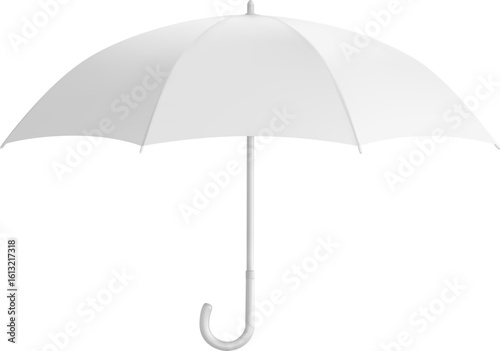 White Umbrella Mockup