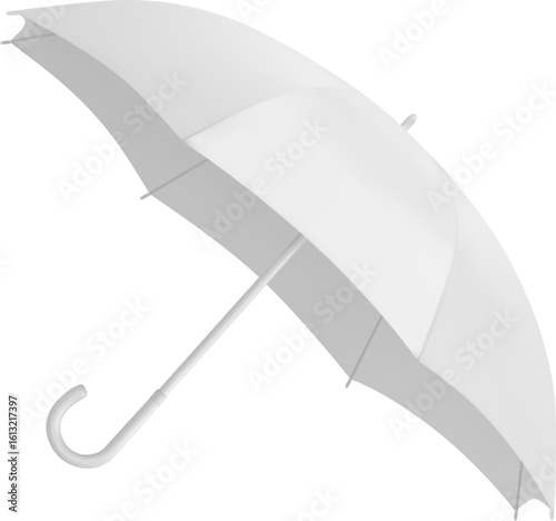 White Umbrella Mockup
