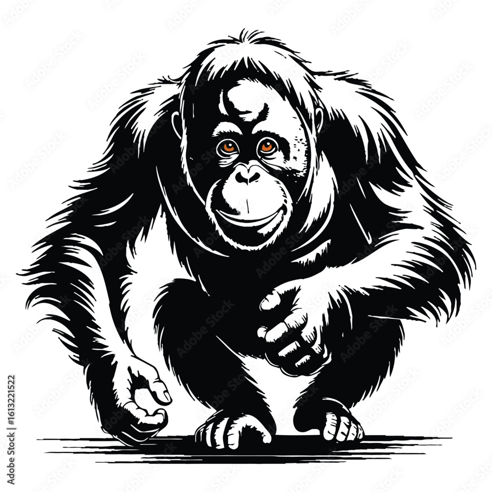 Obraz premium Chimpanzee