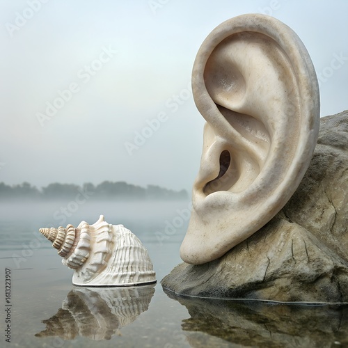 seashell on the beach