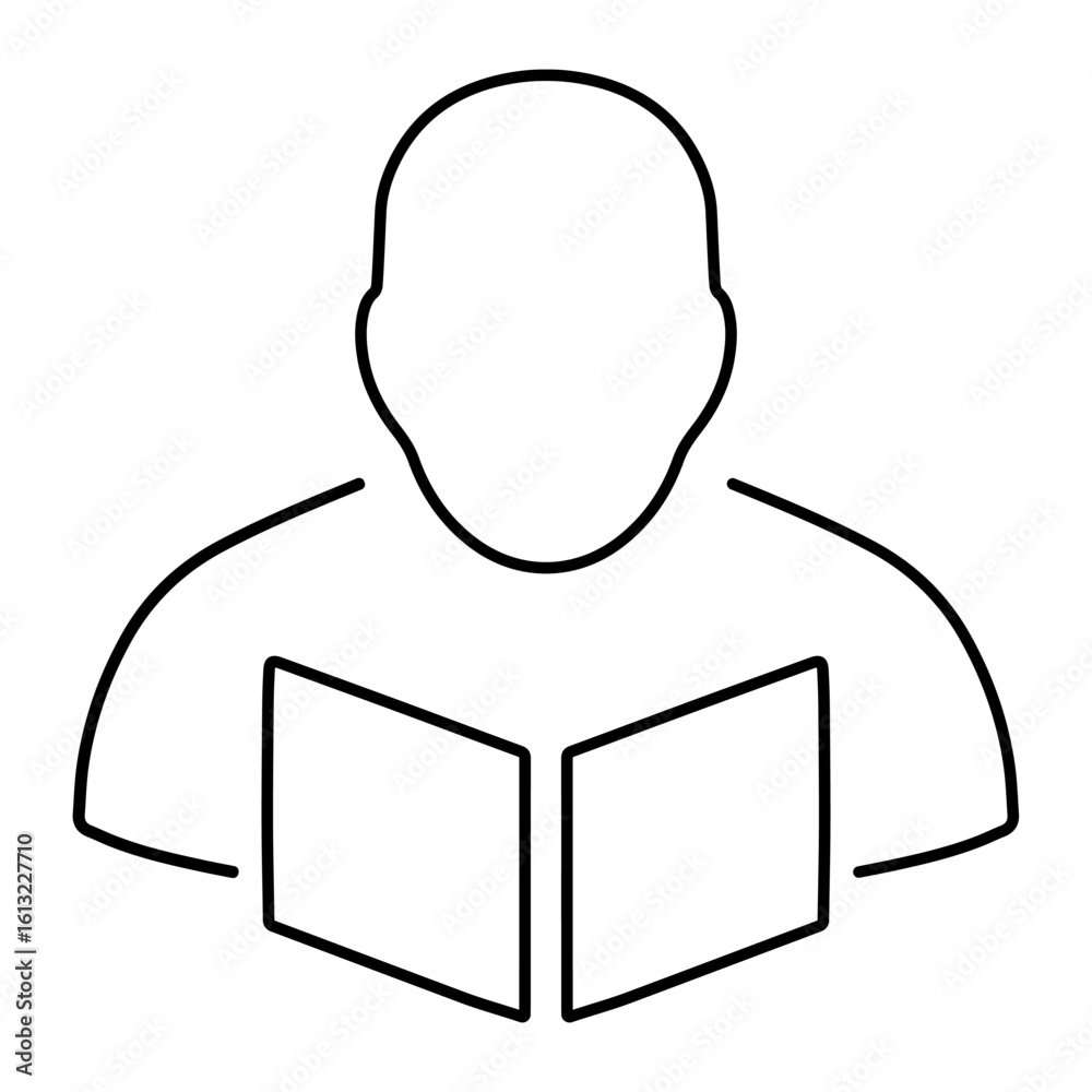 Obraz premium learn icon on white background, vector illustration.