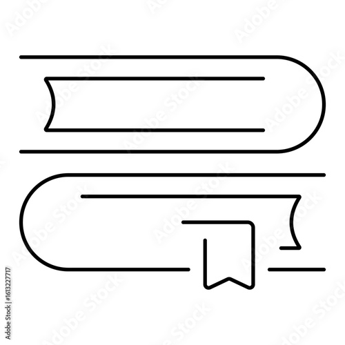 learn icon on white background, vector illustration.