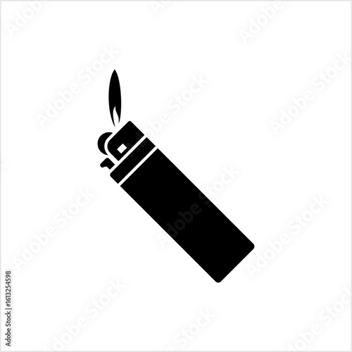 Lighter Icon, Gas Cigarette Lighter