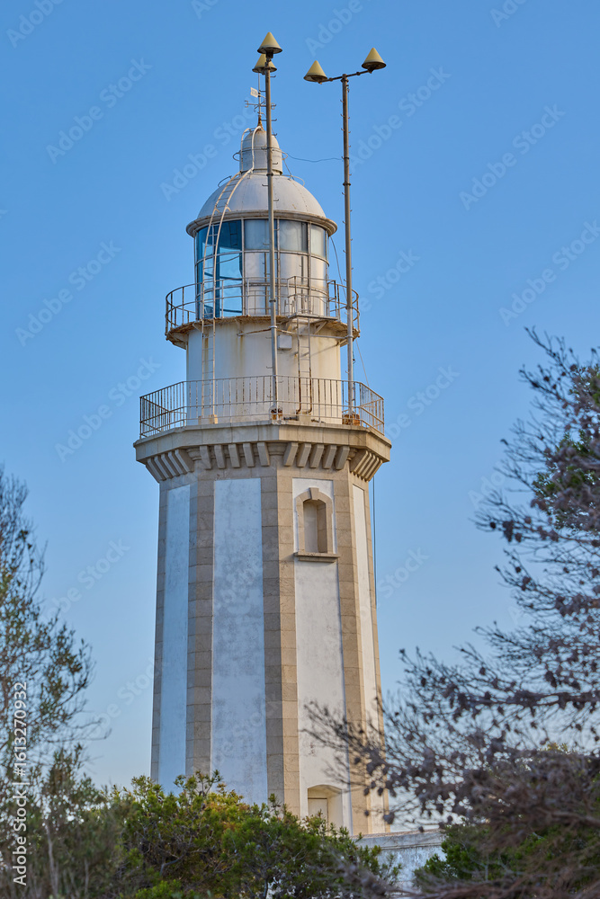 Fototapeta premium View of the lighthouse at Cabo de la Nao in Spain