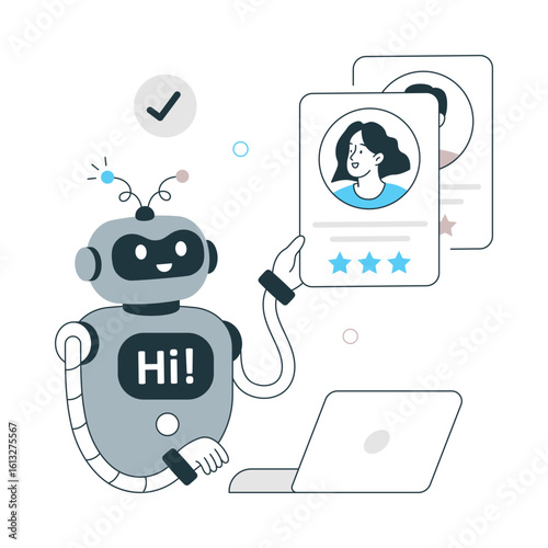 Unlocking Customer Insights Vector illustration. EPS 10 File