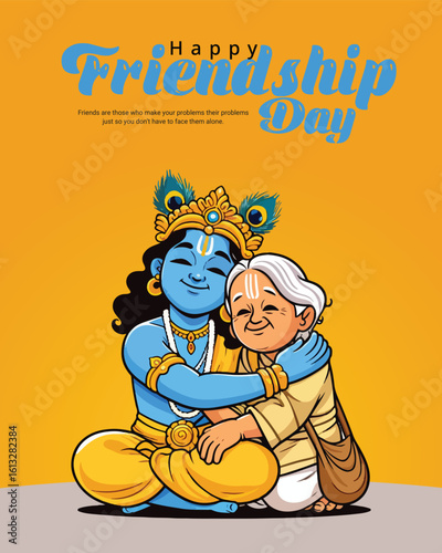 Best Friends Forever Creative | Emotional Friendship Day Illustration for Posts
