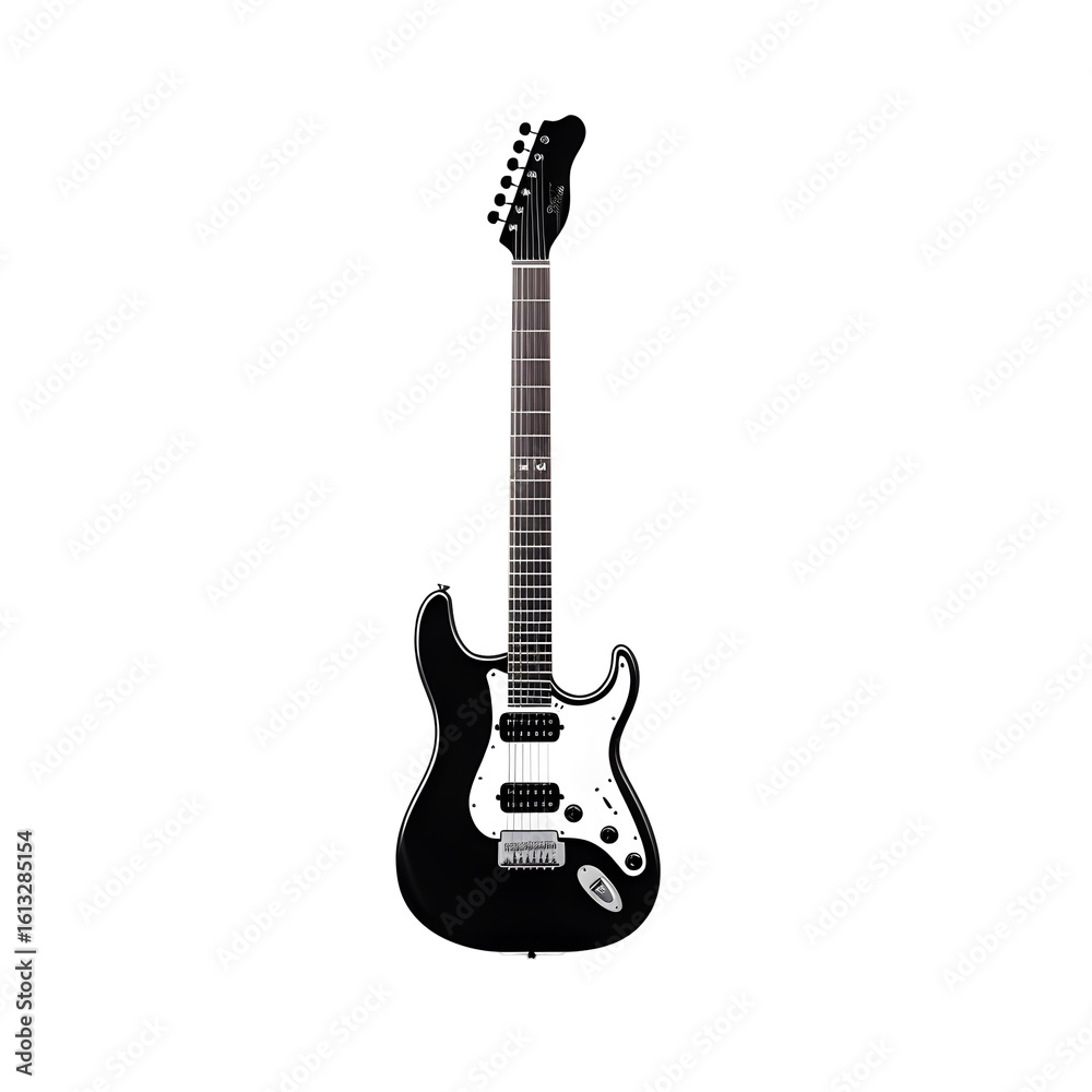 Naklejka premium electric guitar silhouette
