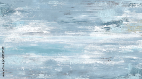 Light grayish blue abstract background with subtle hand drawn brush strokes creating textured and calming artistic effect in soft pastel tones