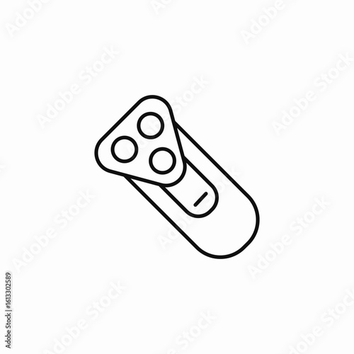 electric razor device icon sign vector