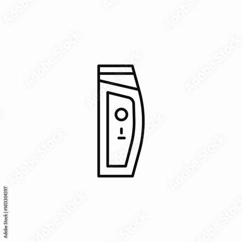 shampoo conditioner bottle icon sign vector