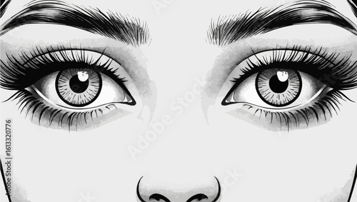 eyes of the girl