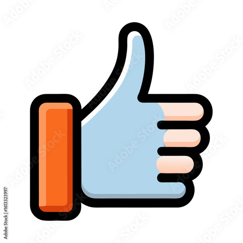 thumb up and down