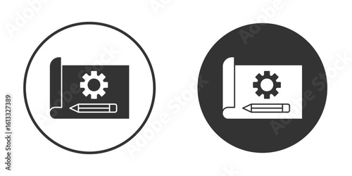Prototyping icon vector graphics in trendy flat design.