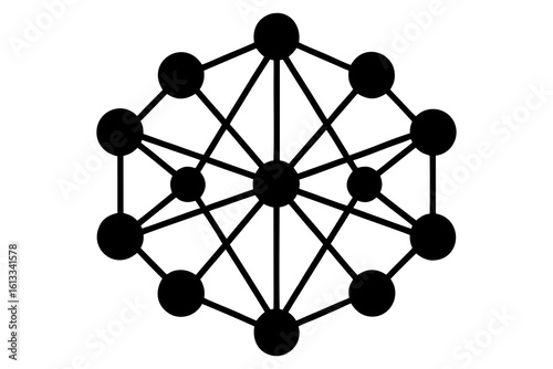 Deep network vector silhouette