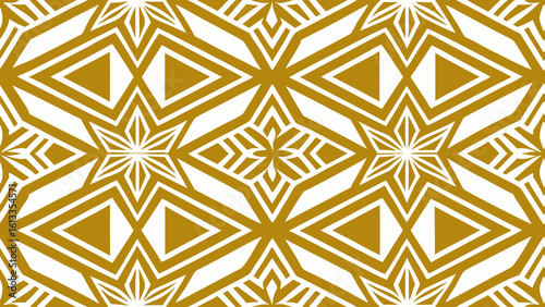 gold and white geometric ornaments. seamless pattern for web, textiles wallpapers, abstract illustration wallpaper, fabric, textiles, book cover, wrapping paper,seamless pattern, geometric shape, 