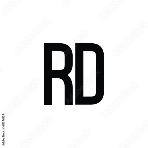 RD monogram logo design letter text name symbol monochrome logotype alphabet character simple logo Free Download RD monogram logo design letter text name symbol monochrome logotype alphabet character simple logo - GFXLoad