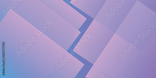 Abstract blue and pink banner background. Eps10 vector VECTOR ILLUSTRATION