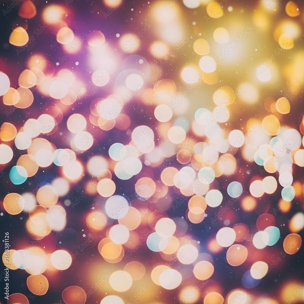 Fototapeta premium Abstract Bokeh Background with Soft Glow for Elegant Designs and Artistic Concepts