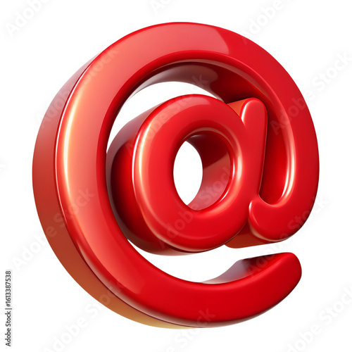 red e mail symbol
