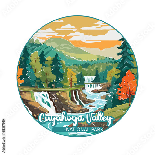 Cuyahoga Valley USA National park, Retro National park, United States of America National Park, national park service, Cuyahoga national park	