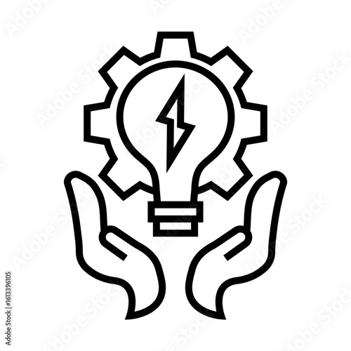 Energy Conservation icon design