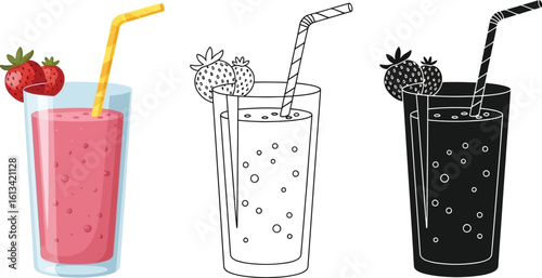 Find the best strawberry smoothie recipe: healthy drinks and fruit smoothie ideas