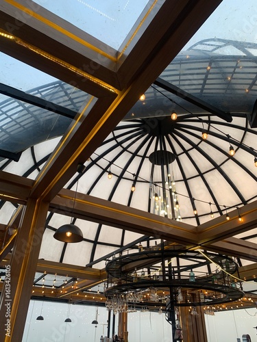glass roof structure