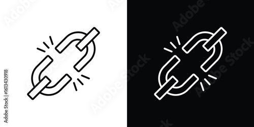 Weak icon collection. Line vector sign, symbol for web and mobile