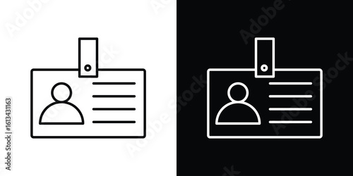 Visitor icon collection. Line vector sign, symbol for web and mobile