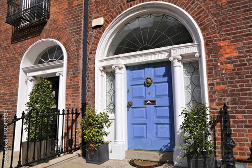 Photography Blue door in Dublin, Ireland