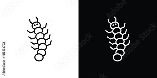 Grub icon collection. Line vector sign, symbol for web and mobile
