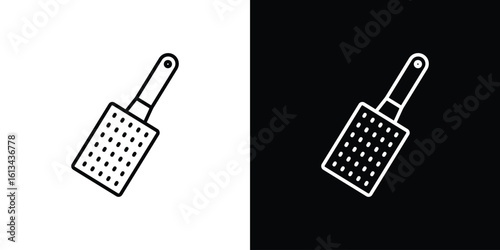 Grater icon collection. Line vector sign, symbol for web and mobile