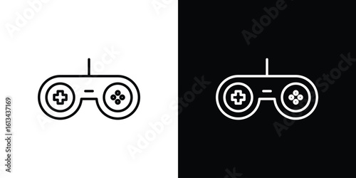 Gameplay icon collection. Line vector sign, symbol for web and mobile