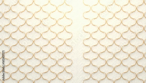 Subtle golden brown scale pattern, seamless white background , illustration, element