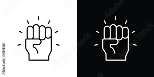 Empowerment icon collection. Line vector sign, symbol for web and mobile