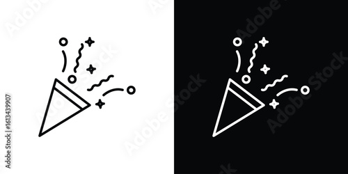 Congratulations icon collection. Line vector sign, symbol for web and mobile