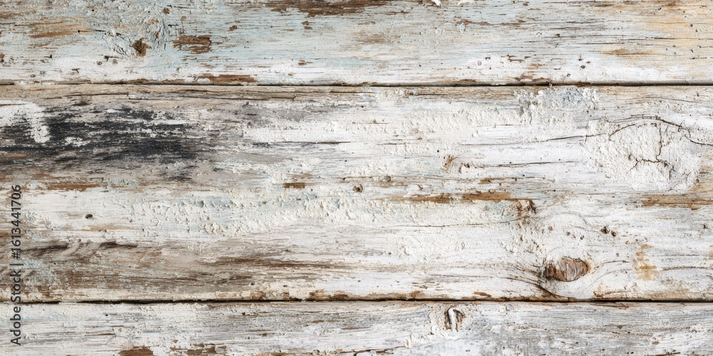 Naklejka premium Rough textured brown wooden plank wall with a weathered and dirty grunge surface