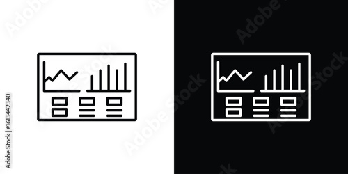 Admin panel icon collection. Line vector sign, symbol for web and mobile
