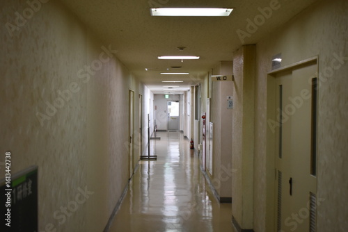 Wallpaper Mural 福島県　公民館　廊下 Torontodigital.ca