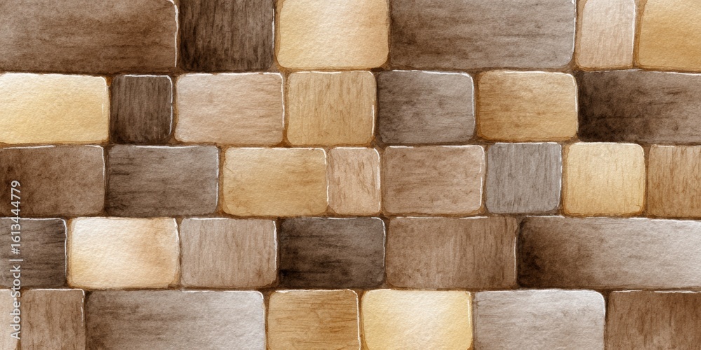 Fototapeta premium Elegant Brick Wall Design for Interior Decor