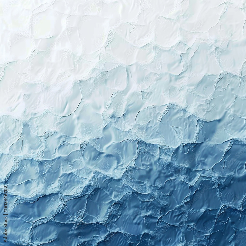 Obraz premium Frozen Arctic Ice Gradient Texture