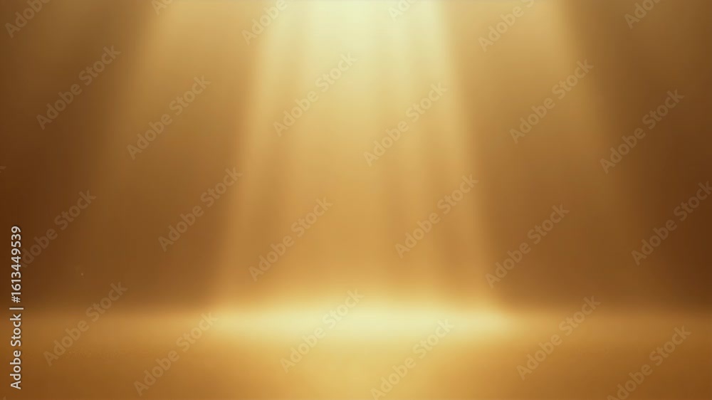 Elegant 4K shimmering golden light particles softly moving background ideal luxury product reveals digital intros refined motion graphics showcasing sophistication visual