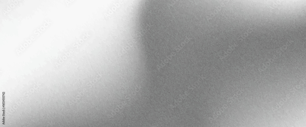 Obraz premium Grainy gradient background, grey black white monochrome abstract noise texture banner backdrop.