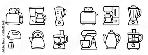 Kitchen Appliance Icons