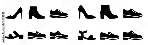 Fashion Footwear Icons