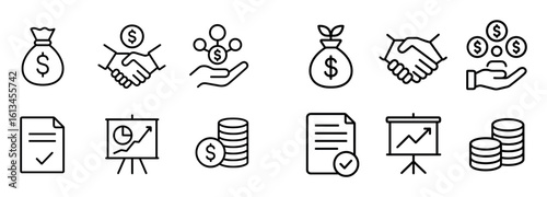 Entrepreneurship Icon Set